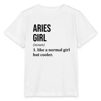 Aries - Stanley/Stella MINI CREATOR Kids’ T-Shirt - white - Front - Maike (125cm)