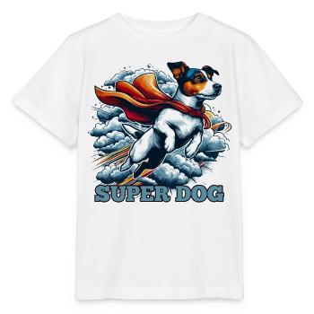 Super chien Jack Russell Terrier cadeau - T-shirt bio MINI CREATOR Stanley/Stella Enfant - blanc - Devant - Maike (125cm)