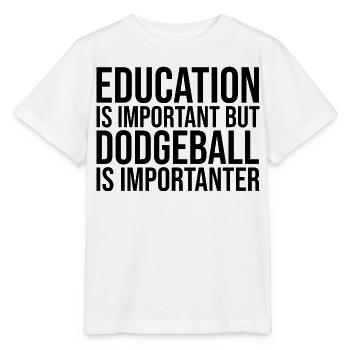 Ball-prisonnier - T-shirt bio MINI CREATOR Stanley/Stella Enfant - blanc - Devant - Maike (125cm)