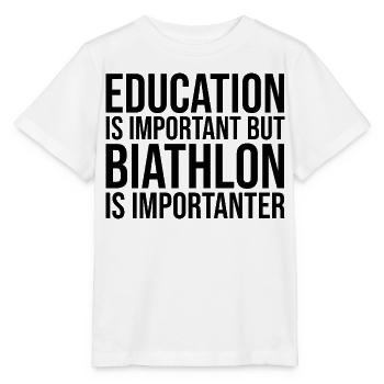 Biathlon Biathlon Biathlon - T-shirt bio MINI CREATOR Stanley/Stella Enfant - blanc - Devant - Maike (125cm)