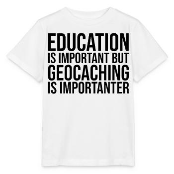 Geocache Geocache Geocache - Stanley/Stella MINI CREATOR Kids’ T-Shirt - white - Front - Maike (125cm)