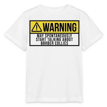 Border Collie Border Collie Border Collie - T-shirt bio MINI CREATOR Stanley/Stella Enfant - blanc - Devant - Maike (125cm)