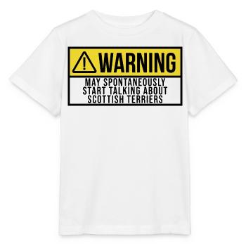 Scottish Terrier Scottish Terrier Scottish Terrier - T-shirt bio MINI CREATOR Stanley/Stella Enfant - blanc - Devant - Maike (125cm)