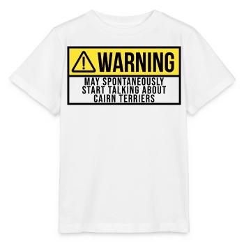 Cairn Terrier Cairn Terrier Cairn Terrier - T-shirt bio MINI CREATOR Stanley/Stella Enfant - blanc - Devant - Maike (125cm)