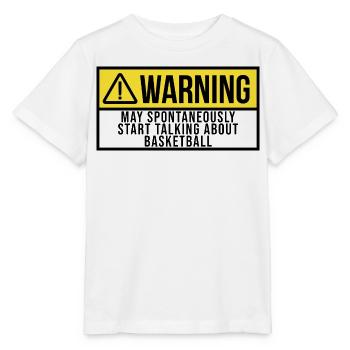 Basketball Basketball Basketball - Stanley/Stella MINI CREATOR Kids’ T-Shirt - white - Front - Maike (125cm)