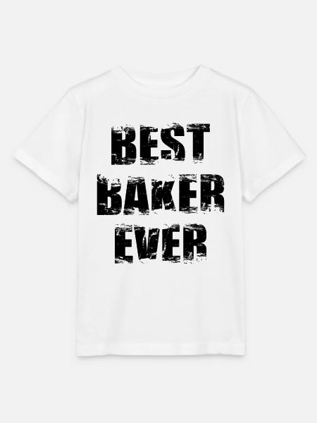 Bäcker - Stanley/Stella Kinder T-Shirt MINI CREATOR  - Weiß