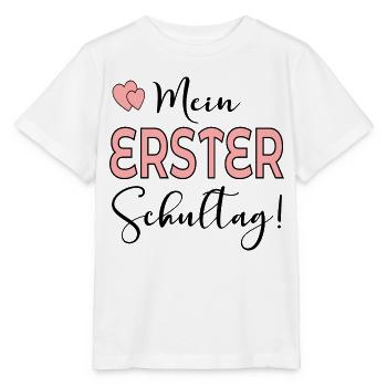 Mein erster Schultag, EINSCHULUNG - Stanley/Stella Kinder T-Shirt MINI CREATOR  - Weiß - Vorne - Maike (125cm)