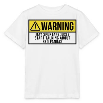 Red Panda Red Panda Red Panda - Stanley/Stella MINI CREATOR Kids’ T-Shirt - white - Front - Maike (125cm)