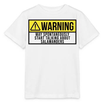 Salamander Salamander Salamander - Stanley/Stella MINI CREATOR Kids’ T-Shirt - white - Front - Maike (125cm)