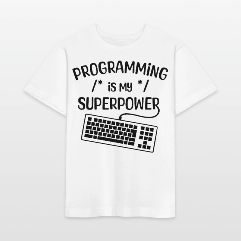 Computer Freak Statement Developer Programmer Stanley/Stella MINI CREATOR Kids’ T-Shirt