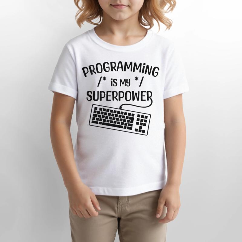 Computer Freak Statement Developer Programmer Stanley/Stella MINI CREATOR Kids’ T-Shirt