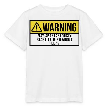 Tuba Tuba Tuba - T-shirt bio MINI CREATOR Stanley/Stella Enfant - blanc - Devant - Maike (125cm)