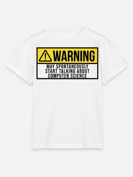 Informatik, Informatik, Informatik, Informatik - Stanley/Stella Kinder T-Shirt MINI CREATOR - Weiß