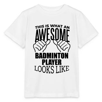 Badminton Badminton Badminton - Stanley/Stella MINI CREATOR Kids’ T-Shirt - white - Front - Maike (125cm)
