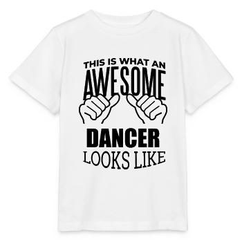 danser - T-shirt bio MINI CREATOR Stanley/Stella Enfant - blanc - Devant - Maike (125cm)