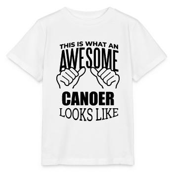 Canoeing Canoeing Canoeing - Stanley/Stella MINI CREATOR Kids’ T-Shirt - white - Front - Maike (125cm)
