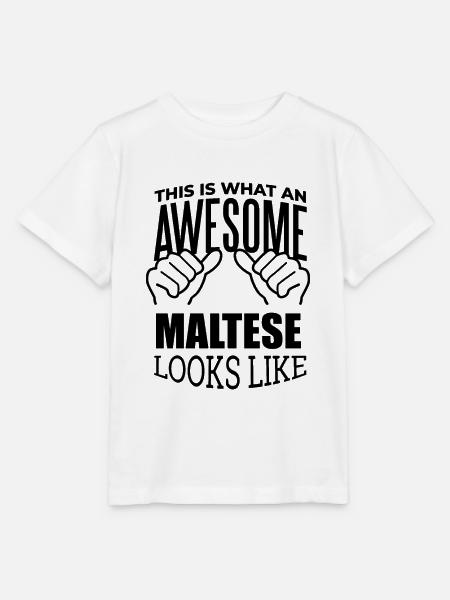 Malta Malta Malta - Stanley/Stella Kinder T-Shirt MINI CREATOR  - Weiß
