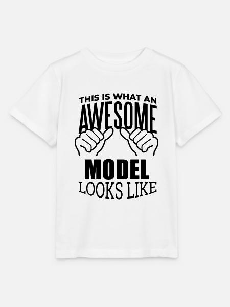 Modell Modell - Stanley/Stella Kinder T-Shirt MINI CREATOR  - Weiß