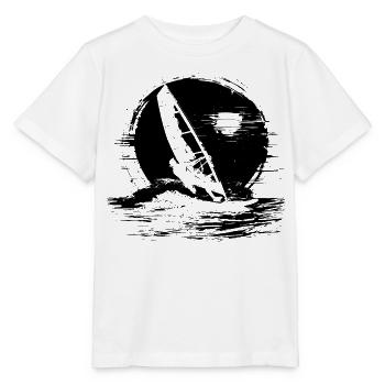 Fan de planche à voile - T-shirt bio MINI CREATOR Stanley/Stella Enfant - blanc - Devant - Maike (125cm)