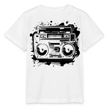 Musique hip-hop - T-shirt bio MINI CREATOR Stanley/Stella Enfant - blanc - Devant - Maike (125cm)