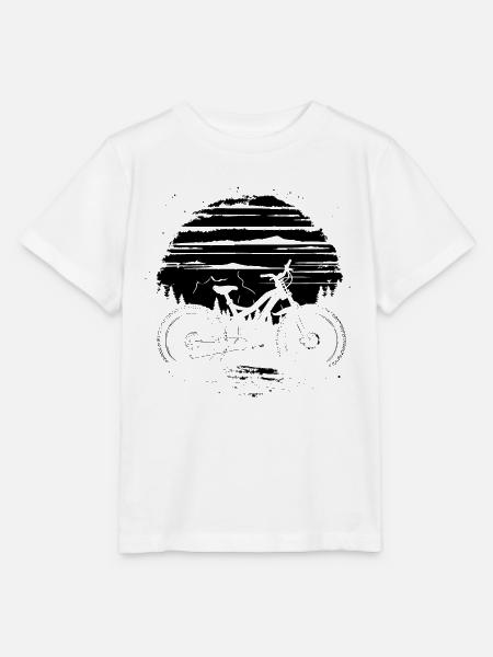 Mountainbiken - Stanley/Stella Kinder T-Shirt MINI CREATOR  - Weiß