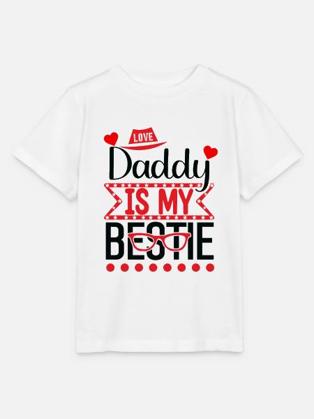 Bester Papa - Stanley/Stella Kinder T-Shirt MINI CREATOR - Weiß