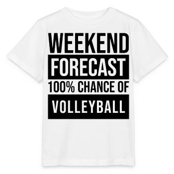 Volleyball Volleyball Volleyball - Stanley/Stella MINI CREATOR Kids’ T-Shirt - white - Front - Maike (125cm)