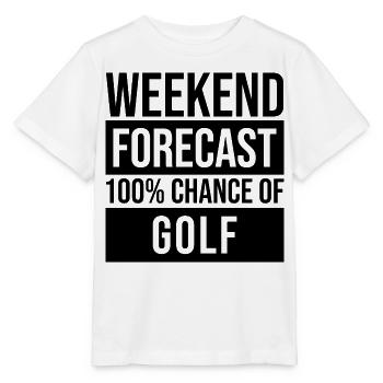 Golf Golf Golf - T-shirt bio MINI CREATOR Stanley/Stella Enfant - blanc - Devant - Maike (125cm)