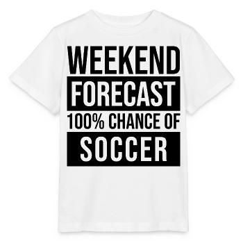 Soccer Soccer Soccer - Stanley/Stella MINI CREATOR Kids’ T-Shirt - white - Front - Maike (125cm)