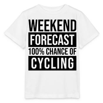 Cycling Cycling Cycling - Stanley/Stella MINI CREATOR Kids’ T-Shirt - white - Front - Maike (125cm)