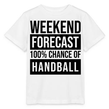 Handball Handball Handball - Stanley/Stella MINI CREATOR Kids’ T-Shirt - white - Front - Maike (125cm)