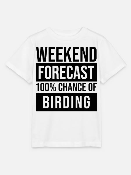 Birder Birder Birder - Stanley/Stella Kinder T-Shirt MINI CREATOR - Weiß