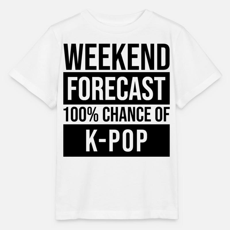 k pop - Stanley/Stella Kinder T-Shirt MINI CREATOR - Weiß