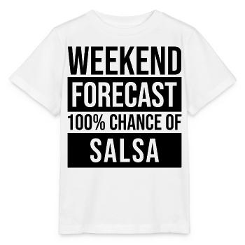 salsa - T-shirt bio MINI CREATOR Stanley/Stella Enfant - blanc - Devant - Maike (125cm)
