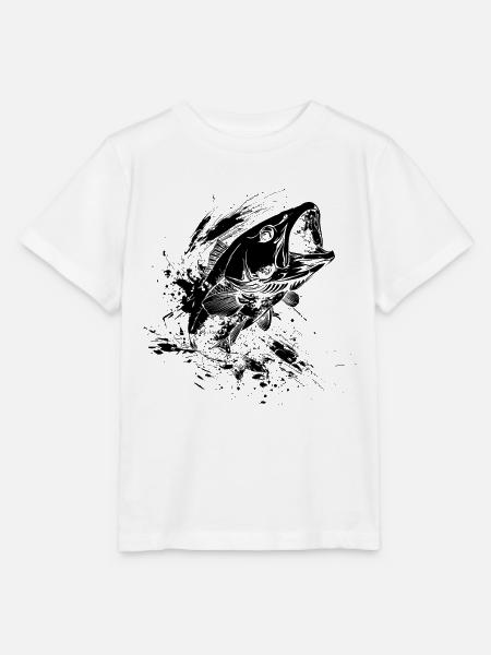 Fisch - Stanley/Stella Kinder T-Shirt MINI CREATOR  - Weiß