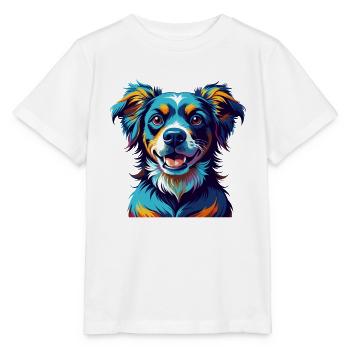 Alano Español Hunderasse Bunte Karikatur Kawaii - Stanley/Stella Kinder T-Shirt MINI CREATOR  - Weiß - Vorne - Maike (125cm)