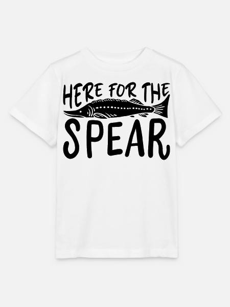 Speerfisch Fischen - Stanley/Stella Kinder T-Shirt MINI CREATOR - Weiß