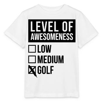 Golf Golf Golf - T-shirt bio MINI CREATOR Stanley/Stella Enfant - blanc - Devant - Maike (125cm)