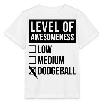 Ball-prisonnier - T-shirt bio MINI CREATOR Stanley/Stella Enfant - blanc - Devant - Maike (125cm)