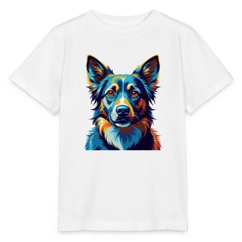 Alano Español Hunderasse Bunte Karikatur Kawaii - Stanley/Stella Kinder T-Shirt MINI CREATOR  - Weiß - Vorne - Maike (125cm)