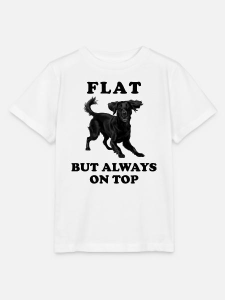 My funny Flat coated Retriever - Stanley/Stella Kinder T-Shirt MINI CREATOR - Weiß