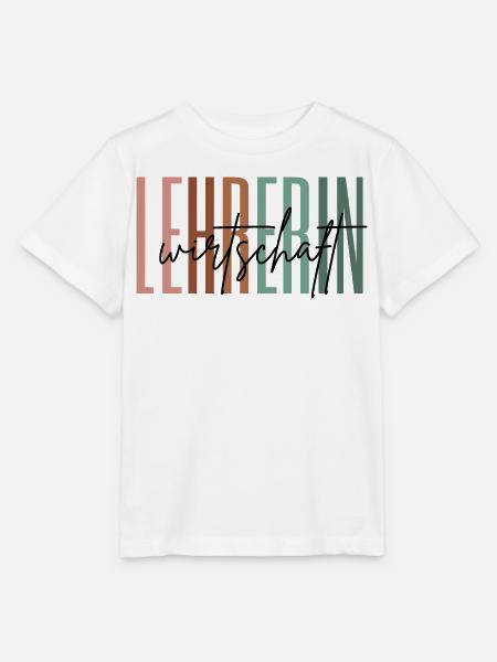 Lehrerin Wirtschaft Wirtschaftslehrerin Geschenk - Stanley/Stella Kinder T-Shirt MINI CREATOR  - Weiß