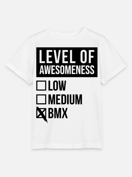 BMX BMX BMX - Stanley/Stella T-shirt MINI CREATOR til børn - hvid