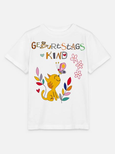 Geburtstagskind, Happy Birthday - Stanley/Stella Kinder T-Shirt MINI CREATOR - Weiß