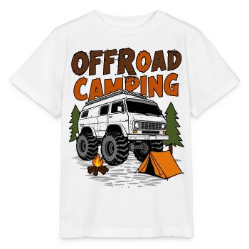 Off-road kamperen - Stanley/Stella Kinder-T-shirt MINI CREATOR  - wit - Voor - Maike (125cm)