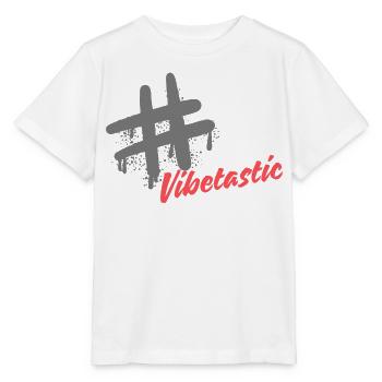 Vibetastic hatch tag slogan - Stanley/Stella MINI CREATOR Kids’ T-Shirt - white - Front - Maike (125cm)