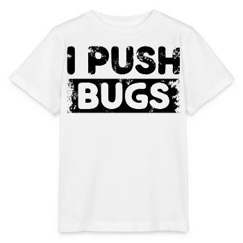 Je pousse les bugs - T-shirt bio MINI CREATOR Stanley/Stella Enfant - blanc - Devant - Maike (125cm)