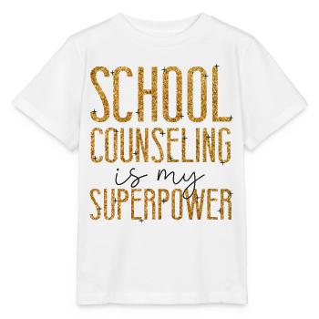 Conseiller scolaire Conseil scolaire - T-shirt bio MINI CREATOR Stanley/Stella Enfant - blanc - Devant - Maike (125cm)
