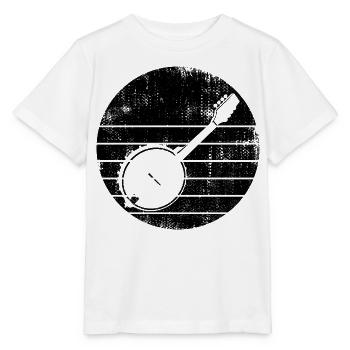 Banjo - Stanley/Stella MINI CREATOR Kids’ T-Shirt - white - Front - Maike (125cm)
