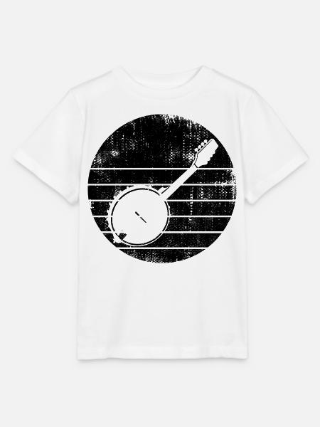 Banjo - Stanley/Stella Kinder T-Shirt MINI CREATOR - Weiß